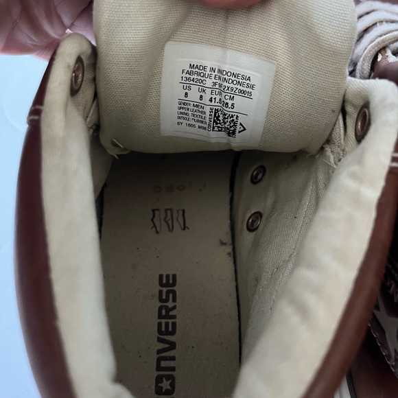 Converse Chuck Taylor Street SLP-Mid Premium Leather, Pinecone new - Picture 9 of 11